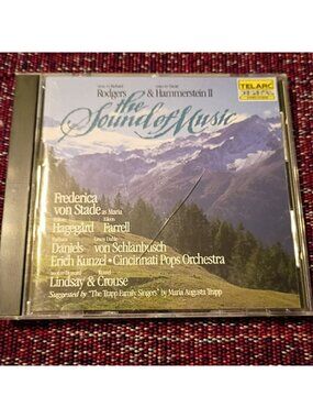 The Sound‎ Of Music CD Frederica von Stade Erich Kunzel Telarc Digital 1988
